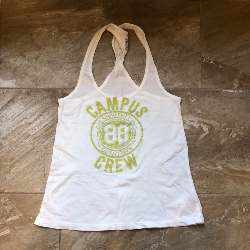 Twisted Back Tank Top